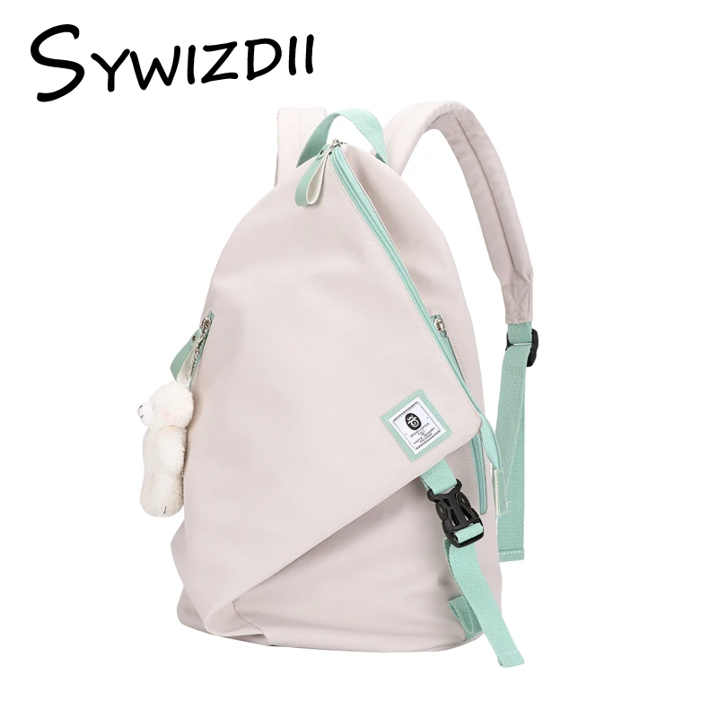 SYWIZDII 2021 mochila nueva Damski: los pantalones en la escuela mochila mujeres mochila personalizada bolsa de la Escuela para niñas adolescentes Mochilas