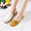 Women Cotton Invisible No Show Socks Non-slip Summer Solid Color Fashion Girls Ladies Ankle Thin Slipper Short Socks ► Photo 3/6