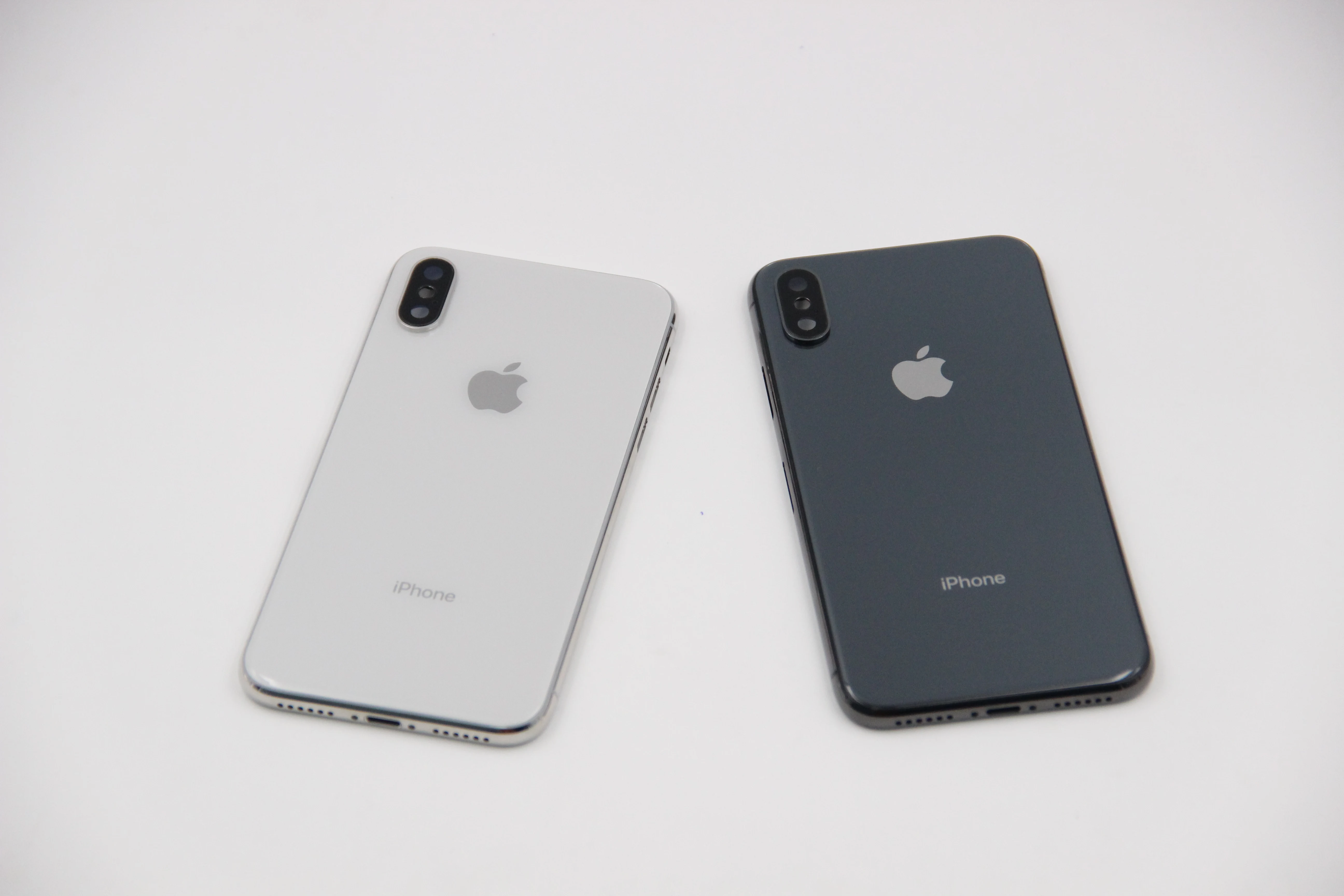 Carcasa de качества ААА+++ para carcasa de от батареи iPhone X carcasa trasera de reemplazo de Marco medio для iPhone X con логотип