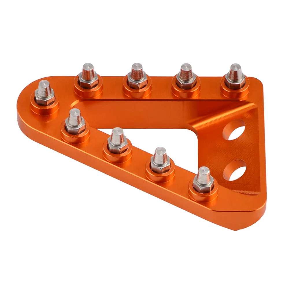 NICECNC Brake Pedal Lever Tip Plate For KTM SX SXF XC XCF EXC EXCF XCW TPI SD 6D 125 150 200 250 300 350 400 450 500-motorcycle brake lever motorcycle brake hose motorcycle brake pressure switch