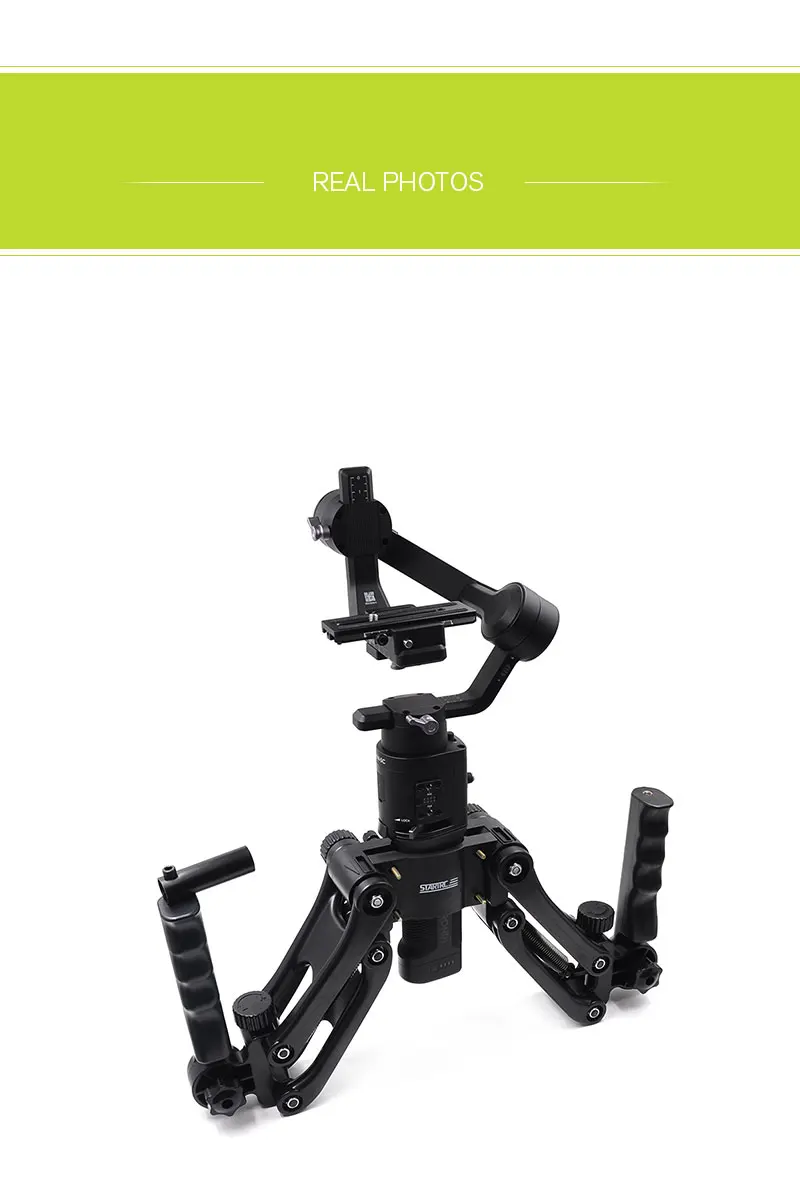 DJI Ronin SC Dual Handheld Grip 4-Axis Z-Axis Anti-Shake Gimbal Stabilizer Damping Spring Labor Saving Stabilizer