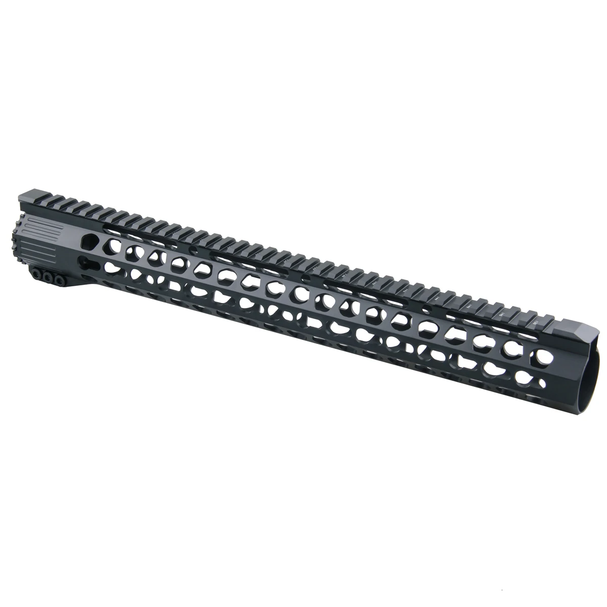 AR15 M4 M16. 223 Slim KeyMod тактический 15 дюймов поплавок Handguard кронштейн со съемным Рельсом черный стальной бочонок гайка