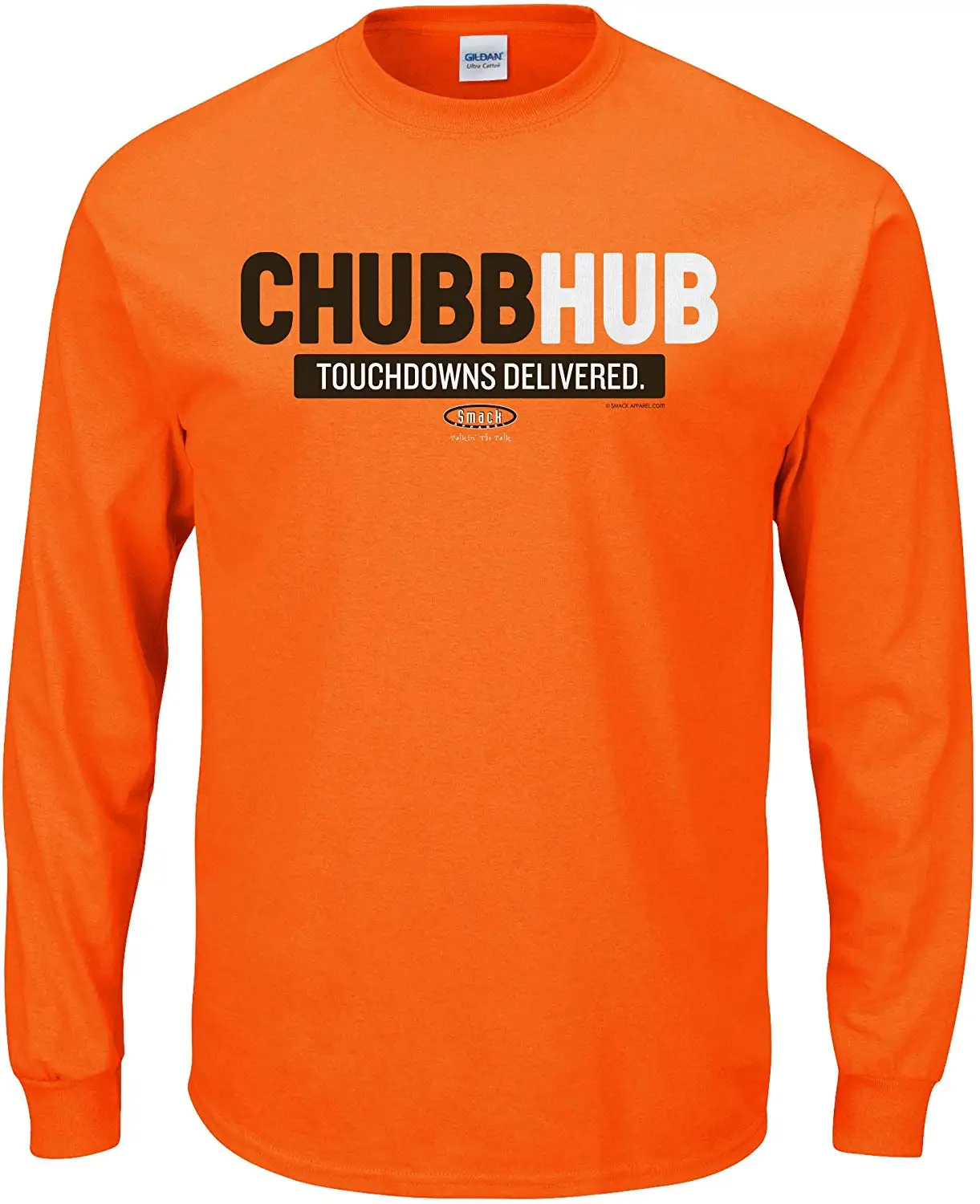 Smack FGHFG Cleveland Football Fans. ChubbFGHFG Hub (Chubbhub). Brown or Orange TFGHFG Shirt |
