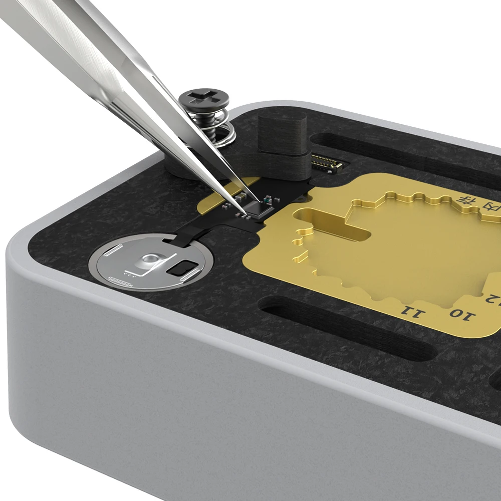 QIANLI Hot Stone constant temperature removal glue 3 in 1 fingerprint hard drive CPU for iPhone 7 7P 8 8P X XS MAX 11 Pro Max