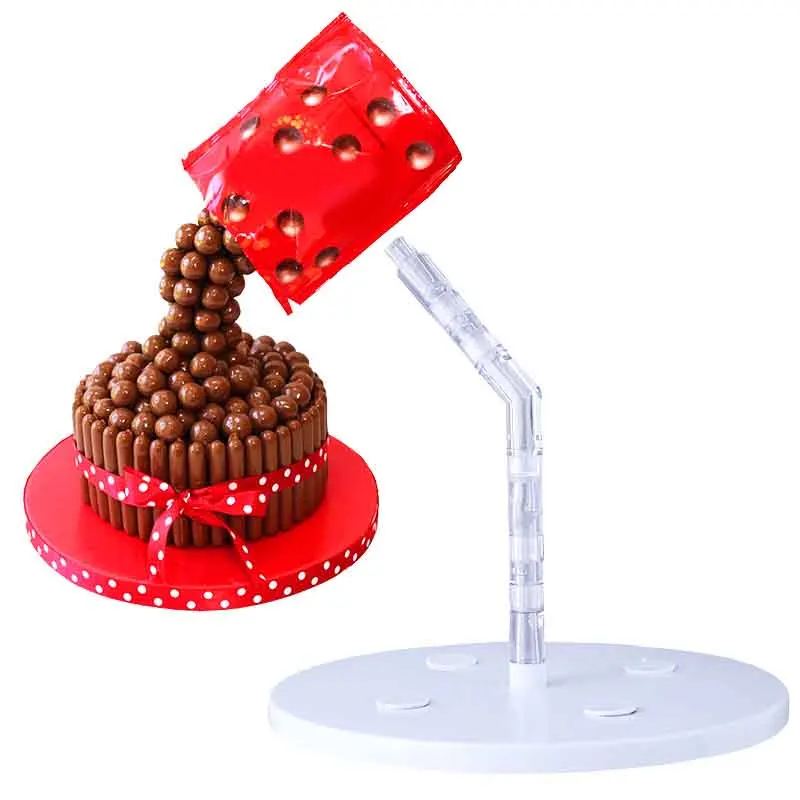 Creative Food Grade Plastic Cake Stand Cake Support Structure Practical Fondant Chocolate Decoration Mold DIY Baking Tools