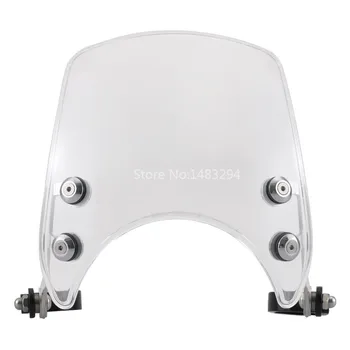 

Windshield Compact Sport Wind Deflector Clear Screen For Harley 2004-2020 Sportster XL 883 1200 Motorcycles Accessories