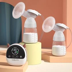 Breast Pump Single Double Side Baby Milk Feeding Battery Inside USB Charging Portable Electronic Breast Pump
