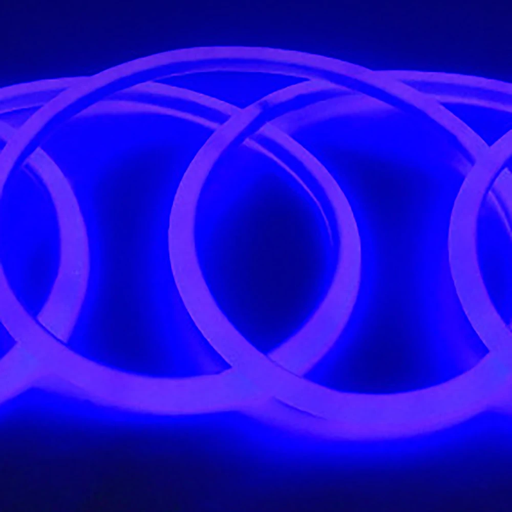 220v 14mm Neoflex 360™ Round Neon LED Rope Light 6500k 1m Bing Light — Light  Market