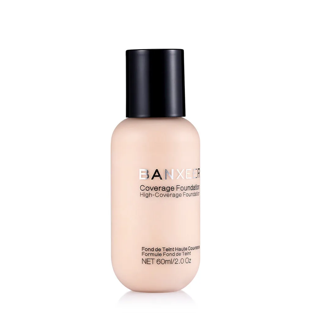 

60ml Make-Up Cover HIGH-COVERING Foundation Concealer Liquid Foundation Long Lasting Brighten Concealer Shade Makeup Y803