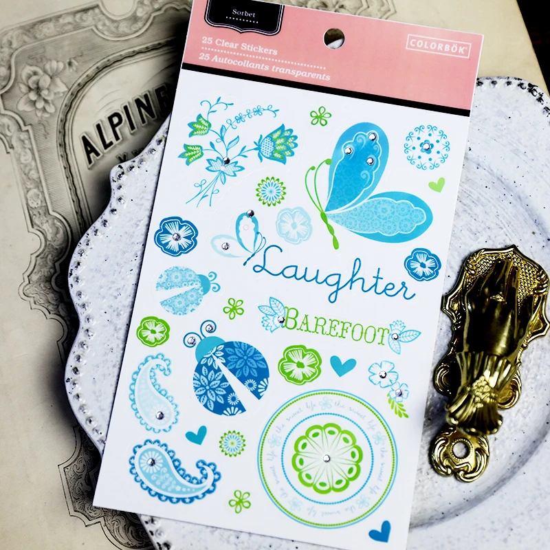 Наклейки с бронзированием Скрапбукинг Happy planner/изготовление открыток/Журнал проект DIY C151