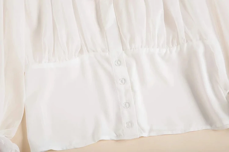 Saia de Pista de Outono Branca com Saia de Impressão Feminino Terno Elegante Manga Cheia Flor Apliques Blusa Dois Conjuntos Peças 10 Cheap Terninho com saia