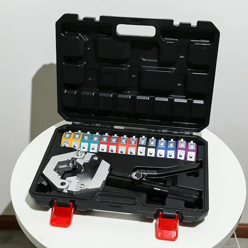 

Manual Hydraulic Hose Crimping Tool Auto A/C Hose Hydra-Crimper Repair Air Condition Hose 71500