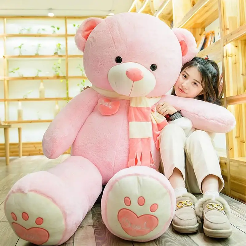 

America Three Metres Bear One Metre Six of Plush Bear Toy 1.6 tai bear for a Girlfriend 1.8 M 2 M Ultra-
