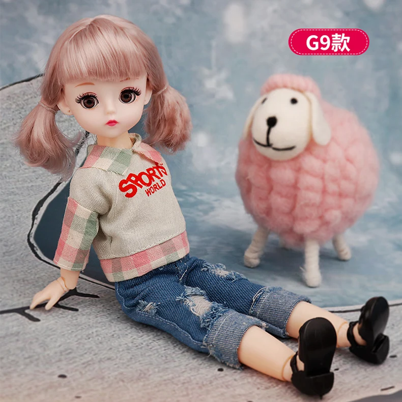 PUPPEN Kleidung 30 cm Dress Up SPIELZEUG Zubehör Mode Jacke Mantel Latzanzug Strumpfhosen Für 1/6 Bewegliche Gelenk Bjd Puppe mädchen Spielzeug – Detail 25