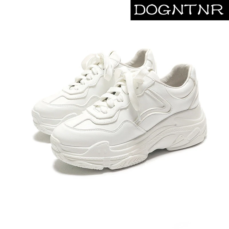 

2020 Summer New White Mesh Ladies Sneakers Fashion Platform Sneakers Women Platform Sneakers Casual Shoes Zapatos De Mujer