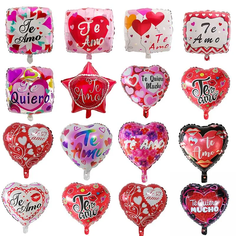 

Воздушные шары из фольги «I Love You», 18 дюймов, 50 шт.