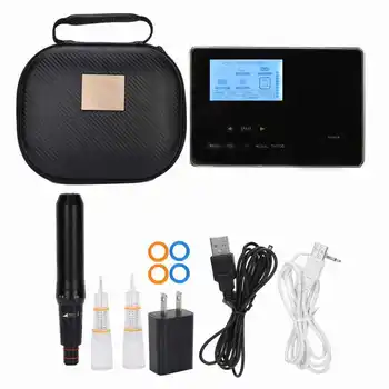

1set Makeup Tattoo Machine LCD Screen Microblading Tattoo Makeup Machine Rechargeable Portable Intelligent Panel Super Quiet