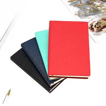

A7 Size Soft PU Cover Office School Notebook Lined Journal Diary Notebook School Office Stationery Schedule Book