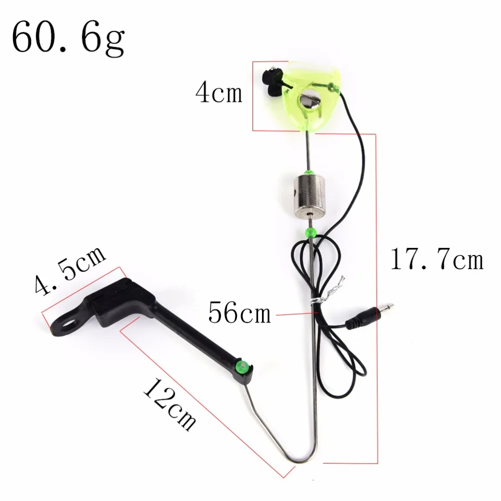 Fishing Carp Fishing Bite Alarm Hanger Swinger LED Illuminated Indicator 1Pcs/lot 24.5cm/9.6" fishing tools fishing tool fishing accessories fishing tackle fishing bite alarm