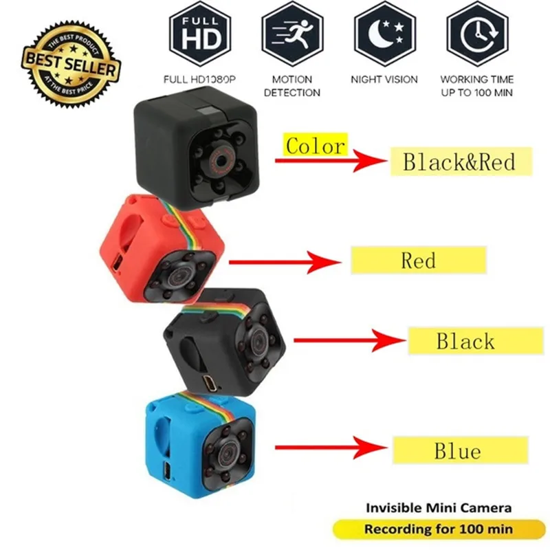 satisfaction guarantee Trend frontier Quelima Mini SQ11 DVR Recorder