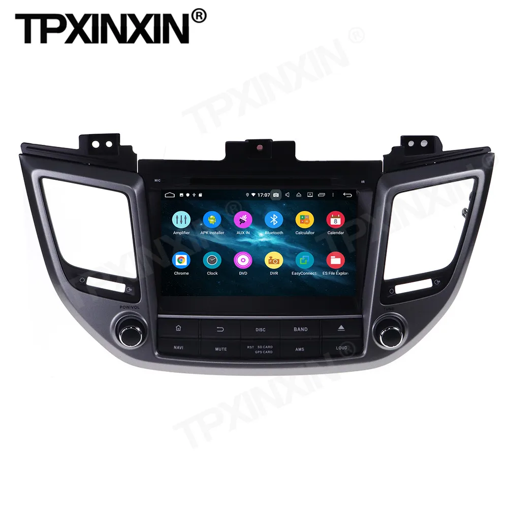 4+128G Carplay Car Radio 2 Din Stereo Receiver Android 10 For Hyundai Tucson IX35 2014 2015 2016 2017 2018 GPS Player Audio Unit
