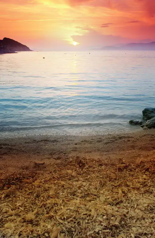 5X7Ft Sunset Sky Sea Bay Island Sand Beach Vela Nave Studio Fotografico Personalizzato Sfondo Sfondo Vinile 150Cm X 220Cm