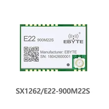 E22-900M22S LORAWAN SX1262 LoRa TCXO беспроводной приемопередатчик SPI 868MHz SMD 915MHz SMD ebyte передатчик приемник РЧ модуль