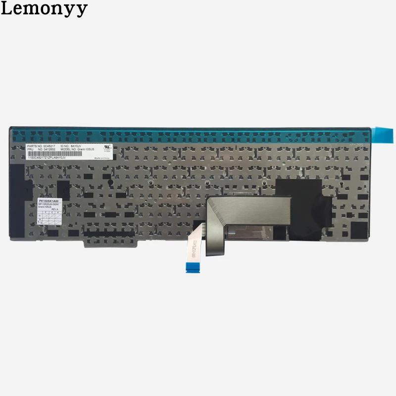  New US keyboard for lenovo IBM Thinkpad E540 E545 E531 T540 T540P W540 W541 W550sseries US laptop K