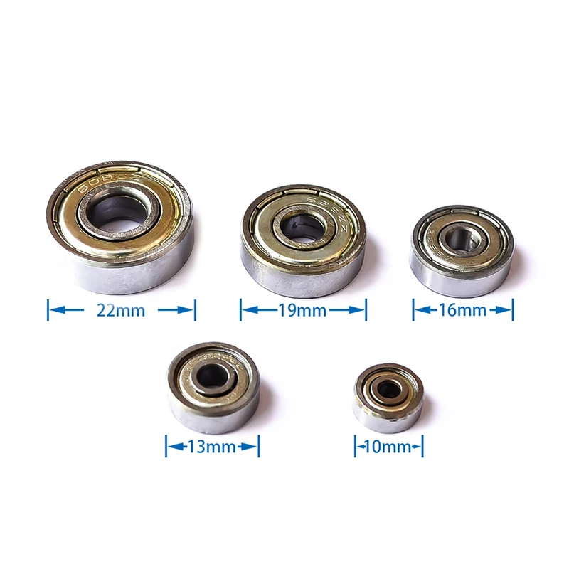 5PCS double shield miniature high carbon steel bearing 623ZZ 624ZZ 625ZZ 626ZZ 608ZZ 628ZZ 3D printer parts 608 Bearing
