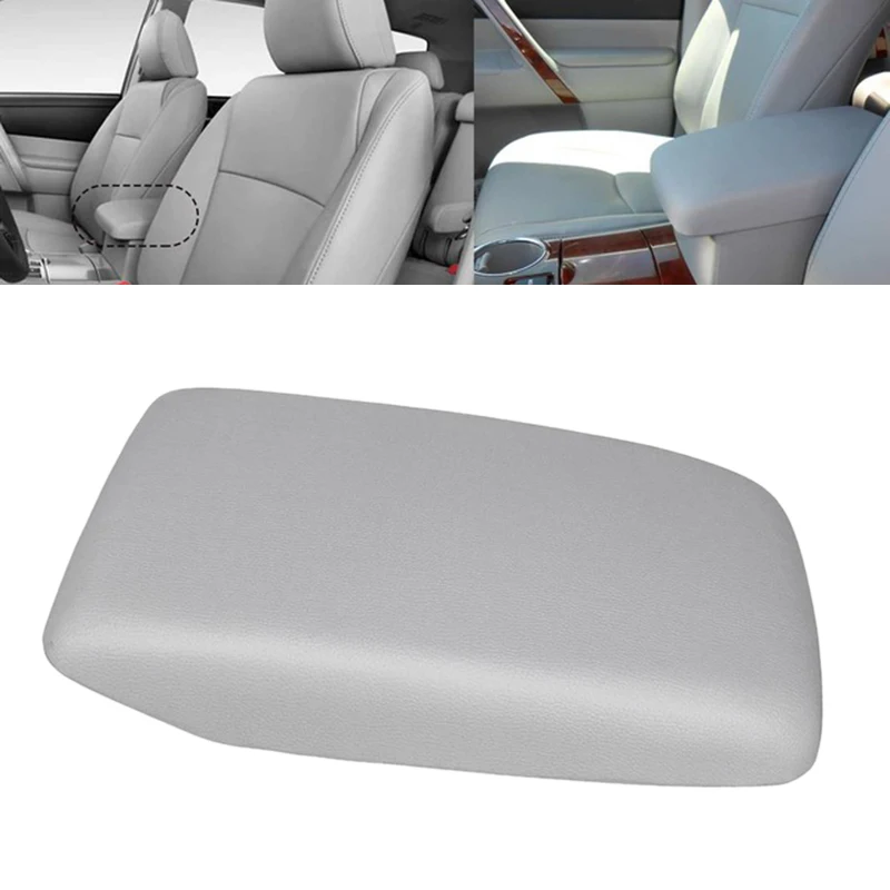 Кожаный подлокотник центральной консоли для Toyota Highlander 2008 2009 2010 2011 2012 2013