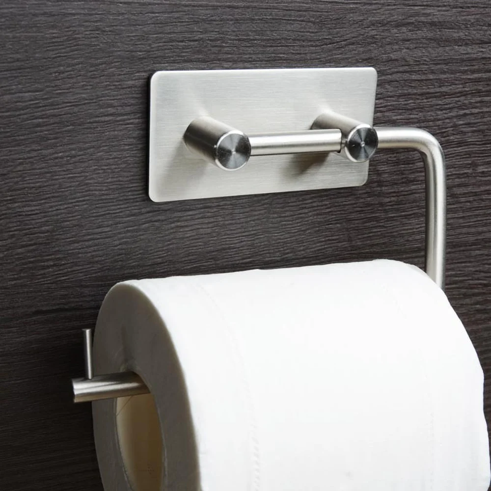 Держатель для бумажных полотенец Бесплатная доставка Sus304 нержавеющая сталь настенный держатель для туалетной щетки Матовая Серебристая