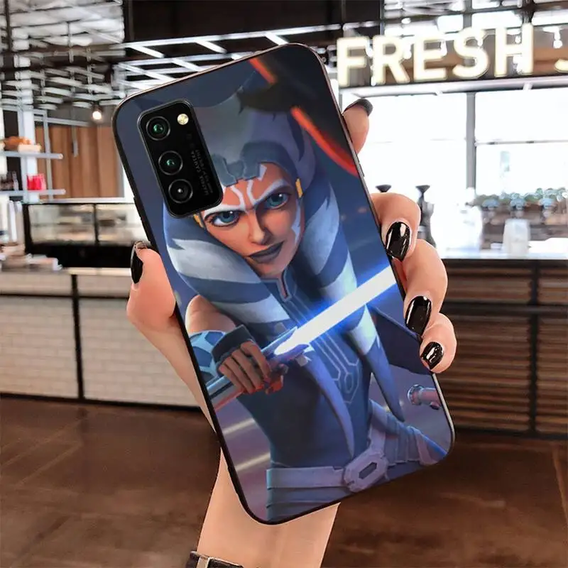 Чехол Ahsoka Tano Coque для телефона Samsung S20 plus Ultra S6 S7 edge S8 S9 S10 5G lite 2020|Бамперы| |