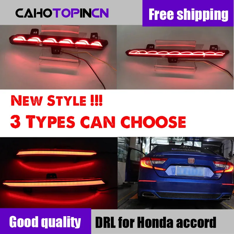 Задние противотуманные фары для Honda Accord Inspire 2018 2019 Автомобильный светодиодный