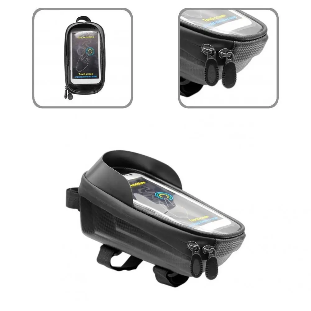 

High Quality Thick Sponge Shockproof Impact Resistant Front Frame Bag for Bike Bike Frame Pouch Top Tube Bag