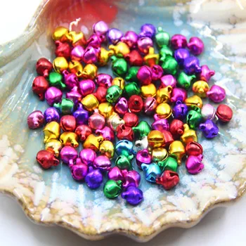 

100pcs Bells Charms Decoration DIY For Christmas Party Bracelet Children Gifts-30