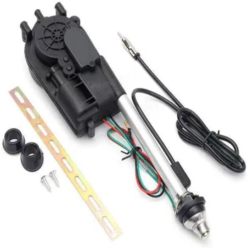 

DC 12V Car Automatic Retractable Antenna Kit Auto AM FM Radio Electric Power Mast Waterproof Carro Aerial Car Accessories
