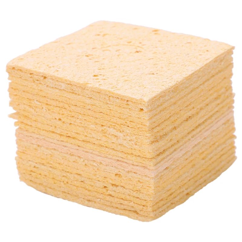 20 шт сменное паяльное железо, Мочалка для чистки 60x60x0,6 мм