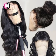 Mstoxic-Peluca de cabello humano ondulado de 13x4 para mujer, postizo de encaje Frontal transparente HD, pelo de 30 pulgadas con cierre de 5x5 brasileño, 360