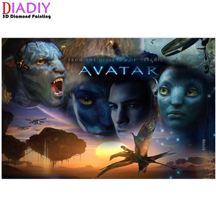 monthly ammunition In response to the 5D Diy "Movie "Avatar Pandora"" Pictures Diamond Painting Cross Stitch full  Square Round Diamond Embroidery Mosaic Paint Decor|Diamond Painting Cross  Stitch| - AliExpress
