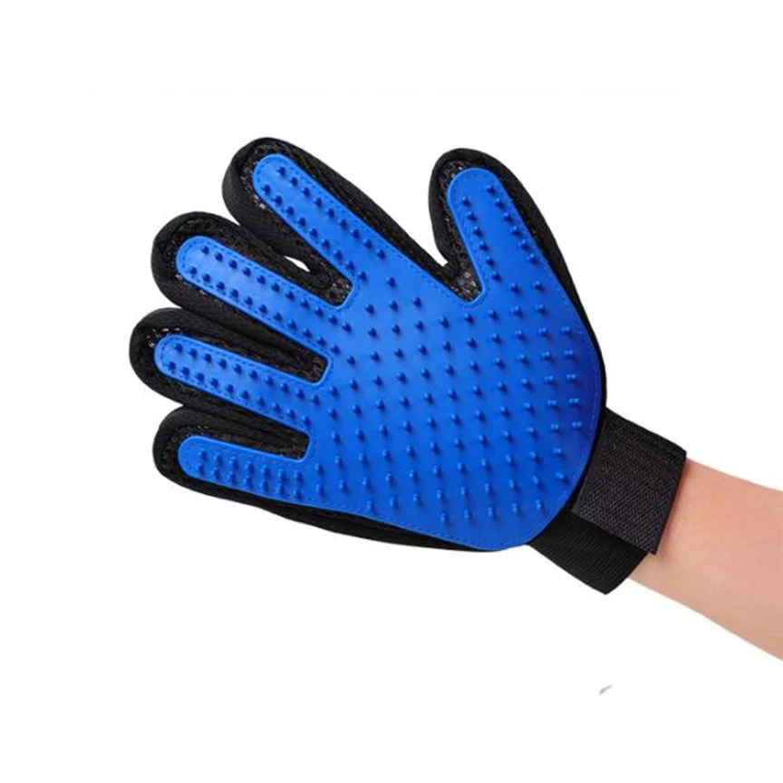 Kat Pet Grooming Deshedding Borstel Handschoenen Effectieve Reiniging Back Massage Animal Zwemmen Bont Ontharing Hond Kammen