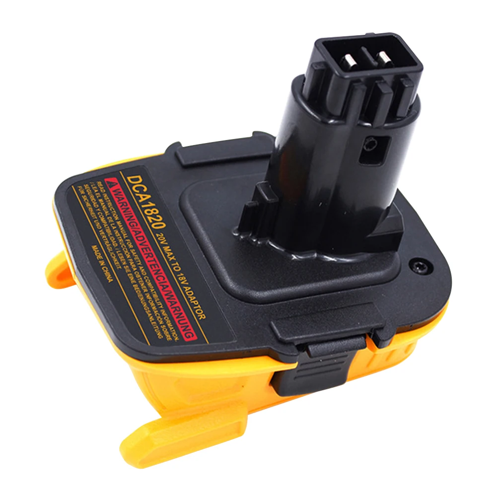 

Portable Tools Battery Adapter 18V To 20V Charging Convertor Accessories Power Supply Durable Safe PC Stable For DCA1820