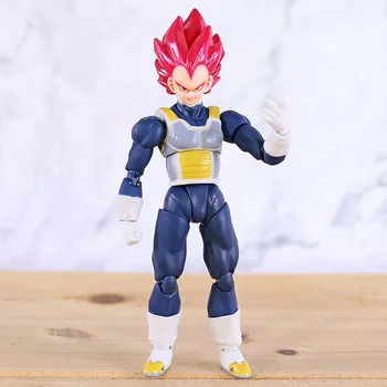 

SHF Dragon Ball SUPER Super Saiyan God SS Blue Vegeta PVC Action Figure Figurine Model Toy