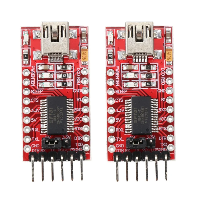 FT232RL FTDI USB 3,3 V 5V к ttl Последовательный модуль адаптера для Arduino Mini port