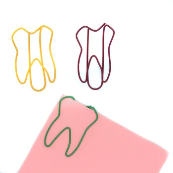 

Tooth Style Folder Stationery Notebook c02 for School & Creative Student Supply Metal Paper Clip