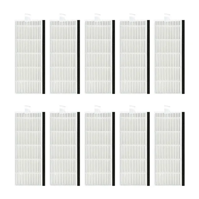 iLife A40 A4S Polaris PVCR 0826 0726W Amibot Spirit ICE H2O Smart Robot Gutrend Style 220 Main Side Brush Hepa Filter Mops Parts 10 pcs HEPA