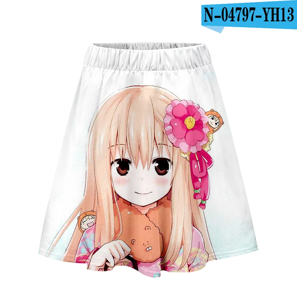 Himouto! Umaru-chan юбка Harajuku Повседневная стиль Harajuku поп юбки новые сексуальные Kpop Женские повседневные Горячая Распродажа Мода - Цвет: Зеленый