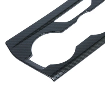 

For Subaru XV/Crosstrek 2018 AC panel trim Interior Carbon Fiber Waterproof ABS