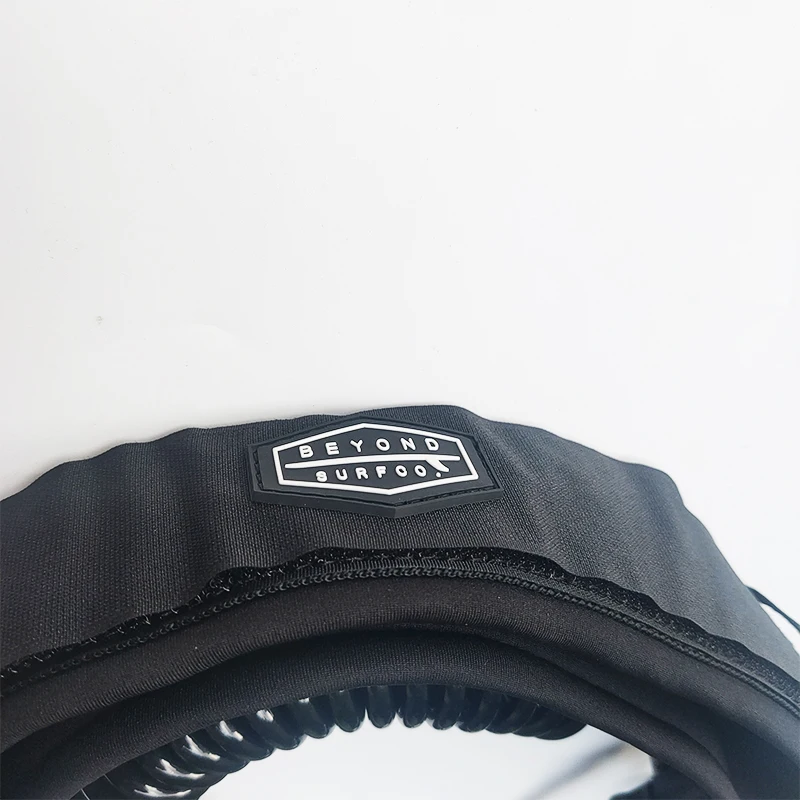 High quality 10ft black Sup waist Leash For Surfing leash
