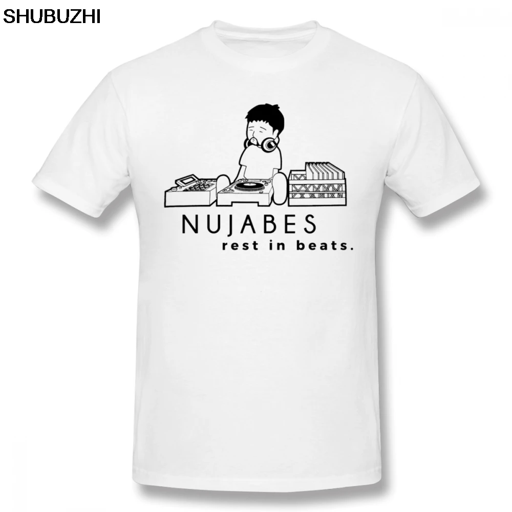 

Samurai Champloo T Shirt Nujabes T-Shirt shubuzhi Cotton Graphic Tee Shirt Plus size Fun Short Sleeve Male Basic Tshirt