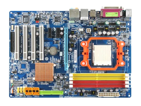 Для nVIDIA nForce 520 Gigabyte GA-M52S-S3P Socket AM2 материнская плата DDR2 8 Гб GA-M52S S3P настольная системная плата ATX M52S-S3P б/у